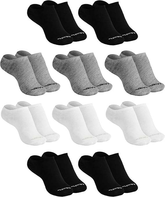 Kit 10 Pares de Meias Soquete 100% Algodão.