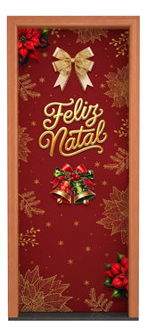Capa Decorativa de Porta - Feliz Natal